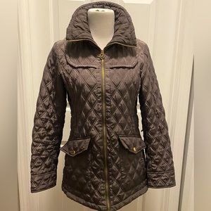 Michael Kors quilted jacket, dark Gray size S